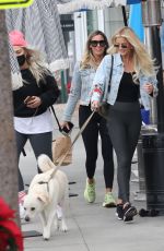 EMMA HERNAN Out with Her Dog in West Hollywood 12/13/2021