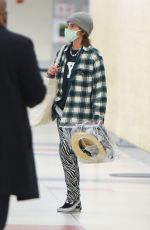 EMMA WATSON Arrives at JFK Airport in New York 12/29/2021