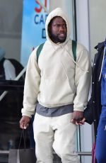 ENIKO PARRISH Arrives at JFK Airport in New York 12/20/2021