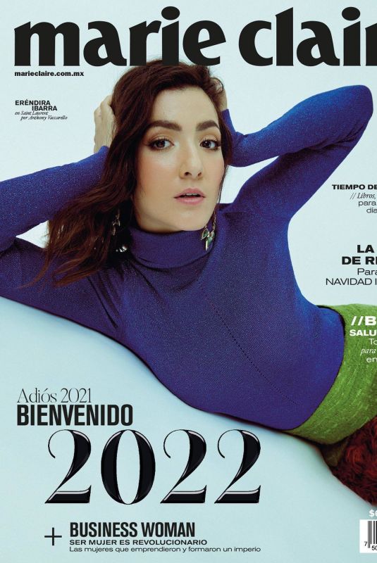 ERENDIRA IBARRA for Marie Claire Magazine, Mexico December 2021