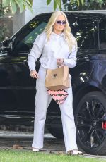 ERIKA JAYNE Arrives at Her Home in Los Angeles 12/04/2021
