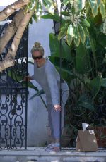 ERIKA JAYNE Outside Her Home in Los Angeles 12/27/2021