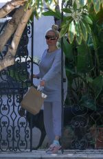 ERIKA JAYNE Outside Her Home in Los Angeles 12/27/2021