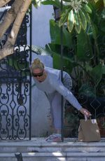 ERIKA JAYNE Outside Her Home in Los Angeles 12/27/2021