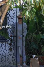 ERIKA JAYNE Outside Her Home in Los Angeles 12/27/2021