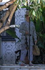 ERIKA JAYNE Outside Her Home in Los Angeles 12/27/2021