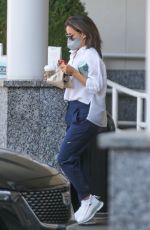 EVA LONGORIA Out for Coffee at Starbucks in Los Angeles 12/15/2021