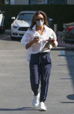 EVA LONGORIA Out for Coffee at Starbucks in Los Angeles 12/15/2021