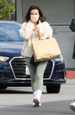 EVA LONGORIA Out Shopping in Beverly Hills 12/28/2021