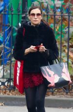 FAMKE JANSSEN Out and About in New York 12/15/2021