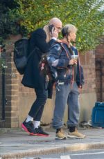 FKA TWIGS Out and About in London 12/10/2021