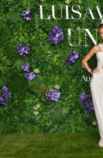FRIDA AASEN at LuisaViaRoma for UNICEF Party in St Barths 12/29/2021