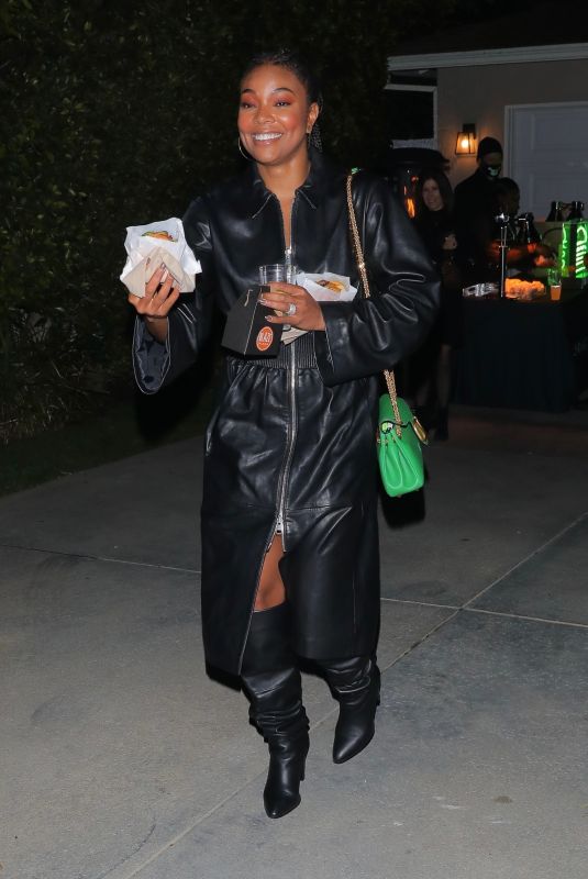GABRIELLE UNION Leaves Jennifer Klein