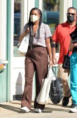 GABRIELLE UNION Out Shopping in Maui 12/24/2021