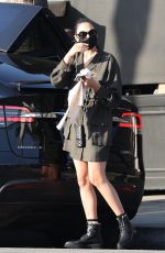 GAL GADOT Out to Lunch Near Her Home in Studio City 12/04/2021