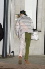 GIGI HADID Arrives at Airport in Mallorca 12/02/2021