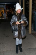 GOLDIE HAWN Out Shopping in Aspen 12/19/2021
