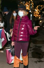 GOLDIE HAWN Out Shopping in Aspen 12/21/2021