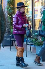 GOLDIE HAWN Out Shopping in Aspen 12/21/2021