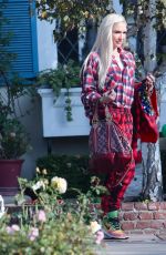GWEN STEFANI Out and About in Los Angeles 12/05/2021