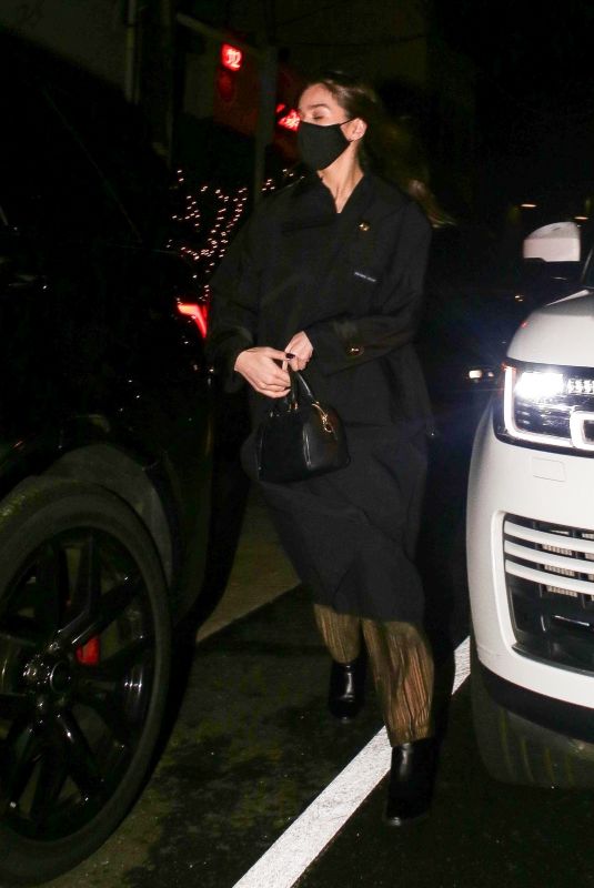 HAILEE STEINFELD Leaves Giorgio Baldi in Santa Monica 12/14/2021