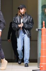 HAILEY BIEBER Out for Christmas Shopping in Beverly Hills 12/22/2021