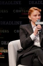 HALEY BENNETT at Cyrano Panel at Deadline Contenders in New York 12/04/2021