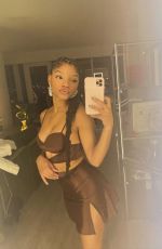 HALLE BAILEY - Instagram Photos 12/18/2021