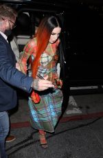 HALSEY Arrives at Flip Grand Launch Party at Avalon in Hollywood 12/09/2021