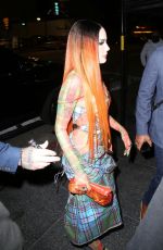 HALSEY Arrives at Flip Grand Launch Party at Avalon in Hollywood 12/09/2021