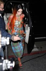 HALSEY Arrives at Flip Grand Launch Party at Avalon in Hollywood 12/09/2021