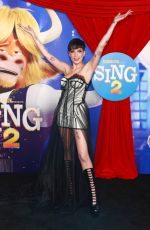 HALSEY at Sing 2 Premiere in Los Angeles 12/12/2021