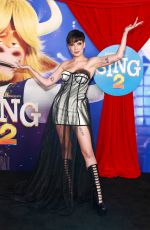 HALSEY at Sing 2 Premiere in Los Angeles 12/12/2021