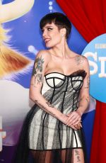 HALSEY at Sing 2 Premiere in Los Angeles 12/12/2021