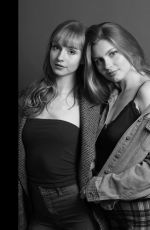 HAYLEY GRIIFITH and ANNA FRIEDMAN at a Photoshoot, December 2021