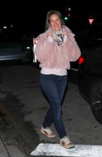 HEIDI MONTAG at Giorgio Baldi in Santa Monica 12/14/2021