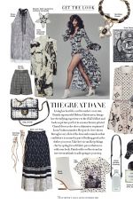 HELENA CHRISTENSEN in Harper