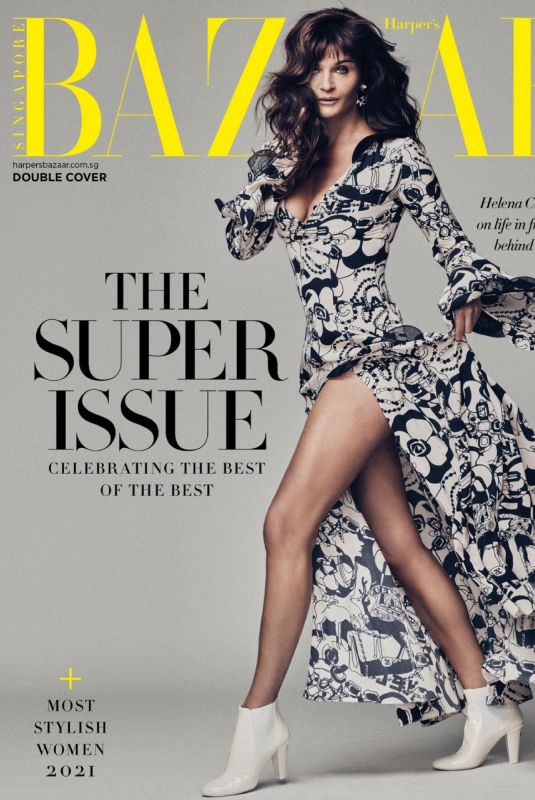 HELENA CHRISTENSEN in Harper