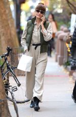 HELENA CHRISTENSEN Out and About in New York 12/05/2021