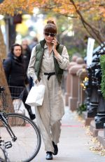 HELENA CHRISTENSEN Out and About in New York 12/05/2021