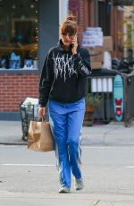 HELENA CHRISTENSEN Out Shopping in New York 12/10/2021