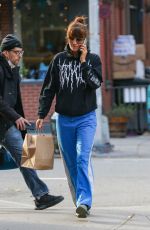 HELENA CHRISTENSEN Out Shopping in New York 12/10/2021