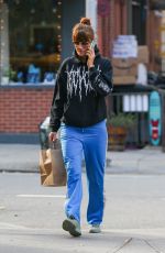 HELENA CHRISTENSEN Out Shopping in New York 12/10/2021