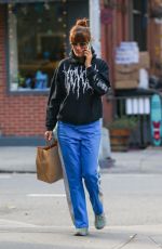 HELENA CHRISTENSEN Out Shopping in New York 12/10/2021