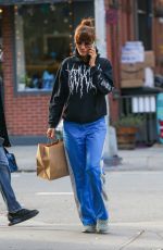 HELENA CHRISTENSEN Out Shopping in New York 12/10/2021