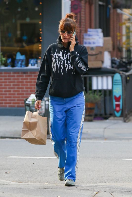 HELENA CHRISTENSEN Out Shopping in New York 12/10/2021