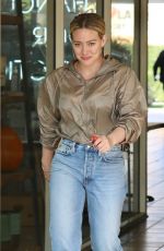 HILARY DUFF Out and About in Los Angeles 12/04/2021