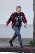 HILARY DUFF Out Shopping at Yes! Embroidery in Studio City 12/02/2021