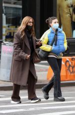 IMAN Out Shopping with Her Daughter in New York 12/28/2021