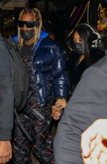 INDIA ROYALE and Lil Durk Shopping at Louis Vuitton Store in Aspen 12/20/2021